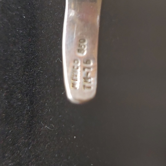 Navajo style silver and Turquoise bracelet - Picture 3 of 4